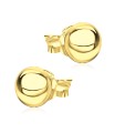 Ball Shaped Silver Ear Stud STS-5300